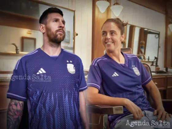 ¡UNA LOCURA! Así es la nueva camiseta suplente que la Selección argentina