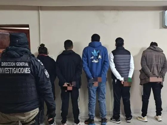 Cayó peligrosa banda que cometía robos en Capital