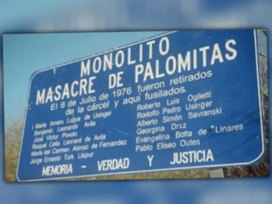 Se cumplen 49 años de la Masacre de Palomitas y Salta mantiene viva la memoria