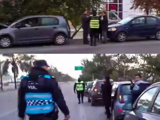 Violento choque en cadena en Avenida Paraguay involucró cinco vehículos