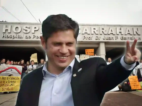 Acusan a Kicillof de financiar la 'Marcha por la Salud Pública' mientras le debe más de 4 mil millones al Garrahan