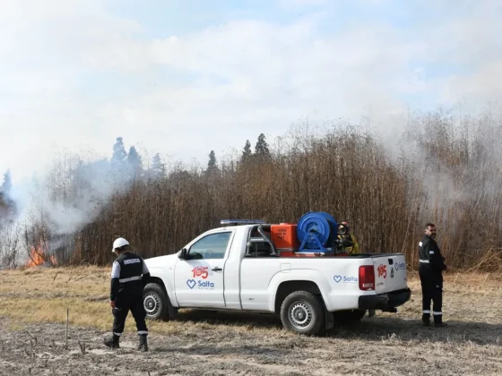 Hicieron una quema controlada en Salta para evitar incendios forestales