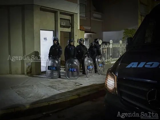 Allanaron la casa de "Tedi" tras intentar matar a Cristina Kirchner