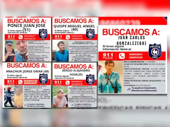 Horror: quiénes son los hombres que desaparecieron y podrían ser víctimas del presunto asesino serial de Jujuy
