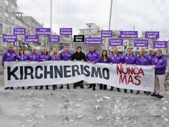 Javier Milei lanzó la campaña en La Matanza con el lema 'Kirchnerismo nunca más'
