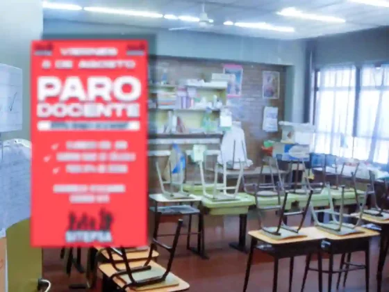 Salta: Gremio convocó a un paro docente para este viernes