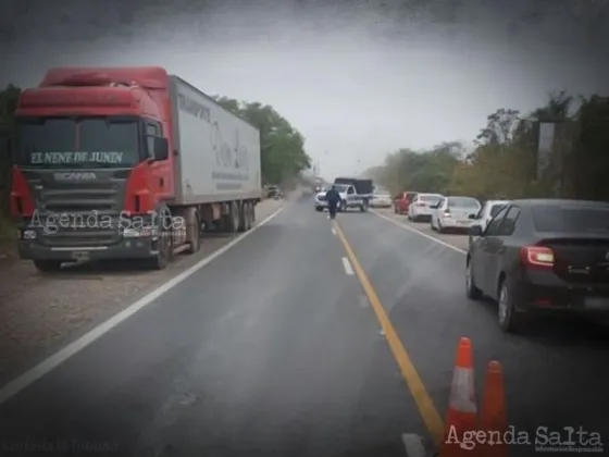 Salteño perdió la vida tras ser embestido por un camión