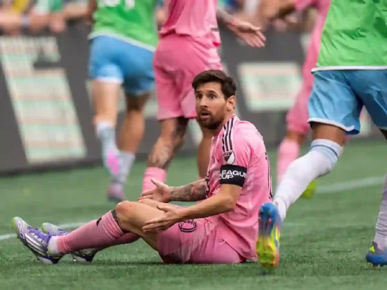 Dura derrota del Inter Miami ante Seattle Sounders en la final de la Leagues Cup