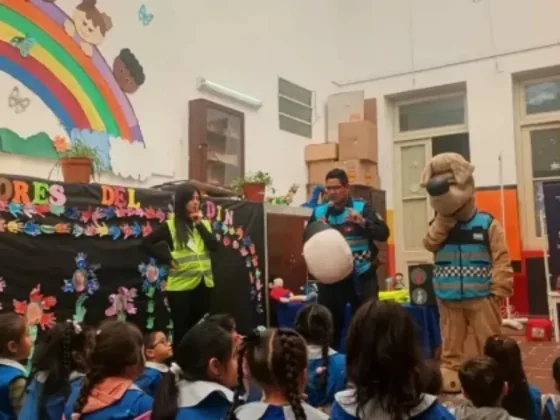 Más de 300 chicos de escuelas salteñas aprendieron sobre seguridad vial con juegos y talleres