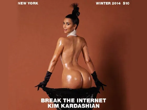 Lo hizo de nuevo: Kim Kardashian está rompiendo internet otra vez con estas fotografías