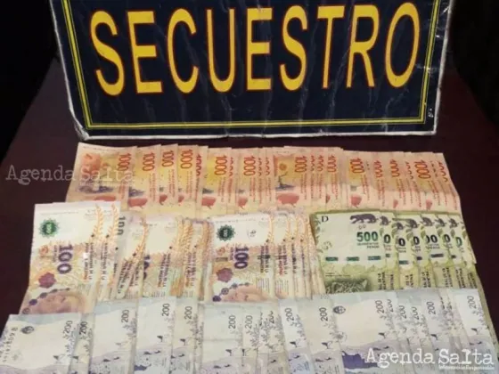 Habían sustraido un maletín con dinero y cheques.