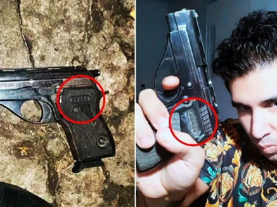 Las diferencias en las fotos del arma de Sabag Montiel abrieron un interrogante
