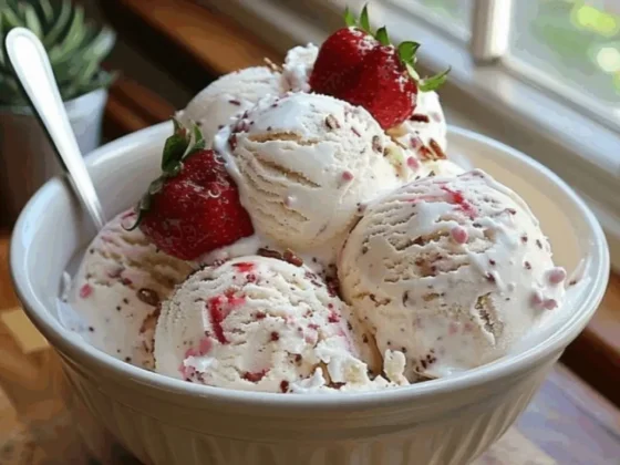 Helado de frutillas: una receta saludable y deliciosa con dos ingredientes