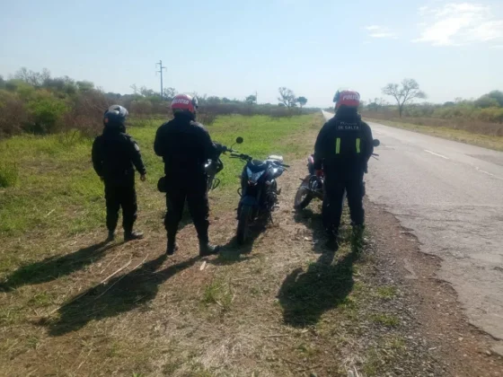 Detienen a un hombre y recuperan una moto robada en Las Lajitas
