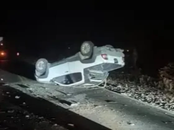 Choque frontal en la Ruta Nacional 50 dejó tres heridos