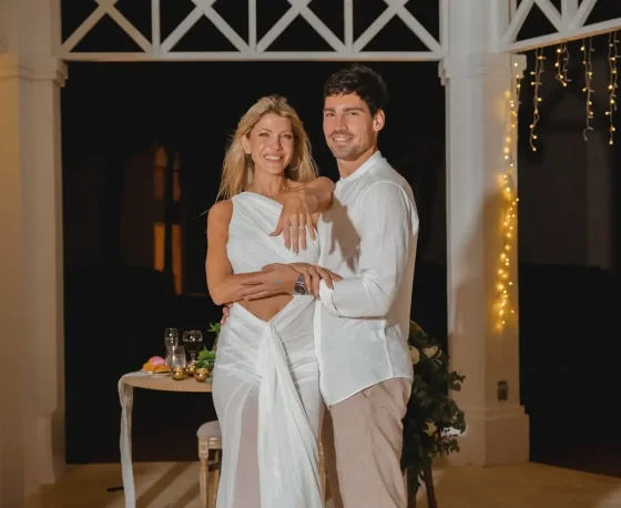 Cande Ruggeri se comprometió con Nico Maccari bajo las estrellas