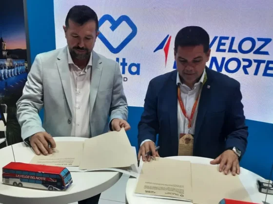 La Municipalidad y La Veloz del Norte sellaron un convenio para potenciar el turismo en la ciudad