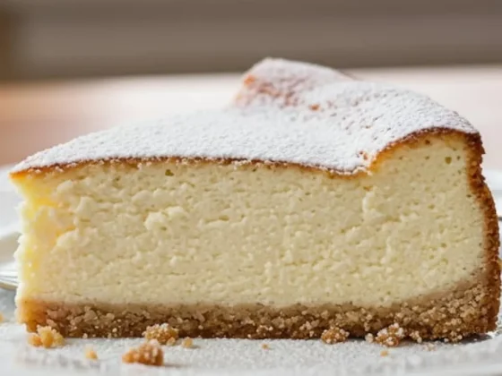 Sin harina ni azúcar: cómo hacer una tarta de ricota baja en calorías