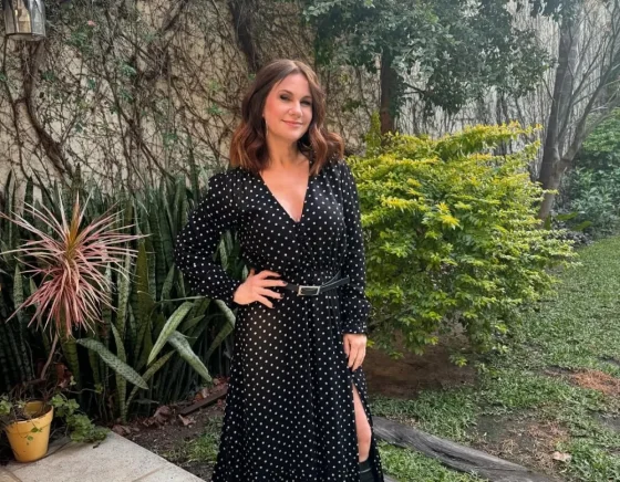 Morena, la hija de Pablo Echarri y Nancy Dupláa debutó en el mundo de la moda