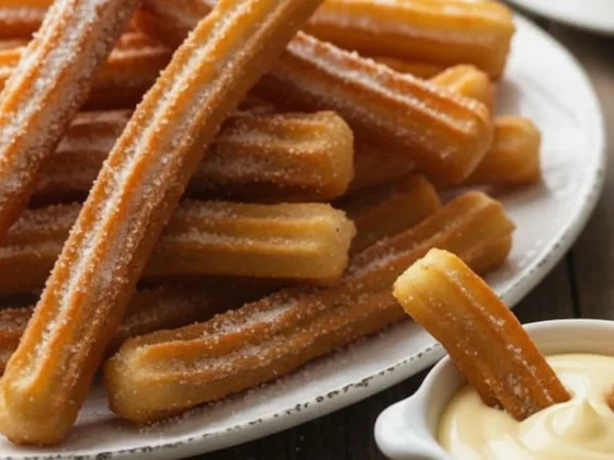 Adiós al dulce de leche: receta de churros con relleno de crema pastelera al café