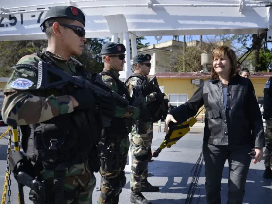 Patricia Bullrich lanzó el Plan Paraná