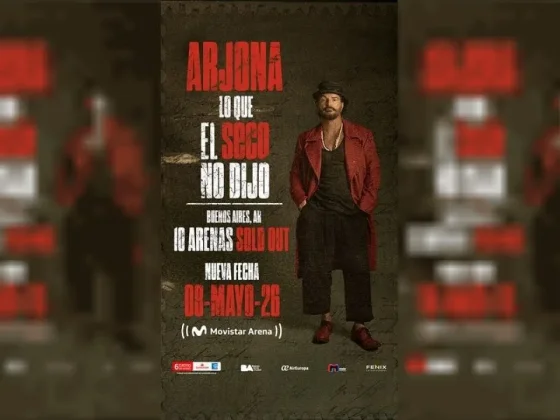 Ricardo Arjona rompe récord y agrega una nueva función en Movistar Arena