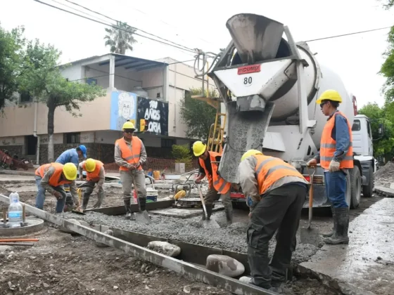 Nueva calzada en la esquina de Tucumán y Buenos Aires: la Municipalidad renovó por completo la intersección