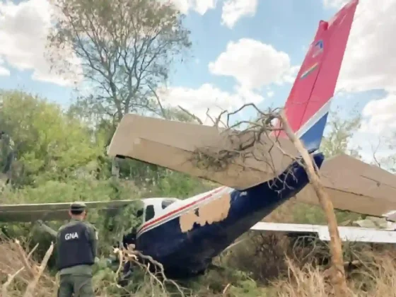 Narcotráfico: Se estrelló una avioneta cargada de droga