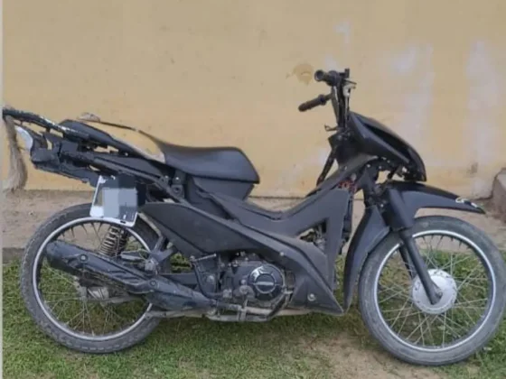 Secuestraron una moto con el motor adulterado durante un patrullaje en avenida Solís Pizarro