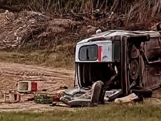 Tres excombatientes murieron en un vuelco sobre la ruta 34