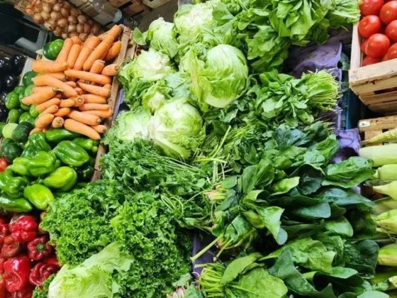 Relevamiento semanal de precios de frutas y verduras en mercado san miguel