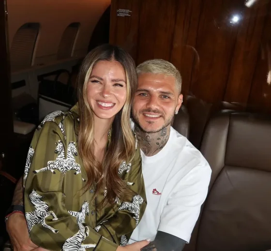 Tras revolucionar el país, La China Suárez y Mauro Icardi partieron rumbo a Estambul
