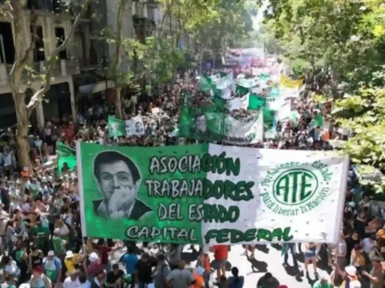 Paro nacional de ATE: el Gobierno confirmó descuentos y una denuncia penal contra Aguiar