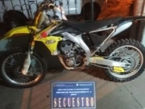 Policías lograron recuperar dos motocicletas robadas