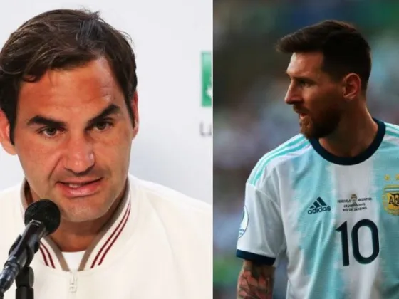 Lionel Messi le dedicó un emotivo posteo a Roger Federer tras su retiro: “Un genio, único”