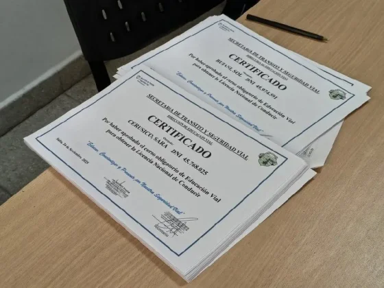 Curso de Primera Licencia: 87 estudiantes de la UCASAL recibieron su certificado