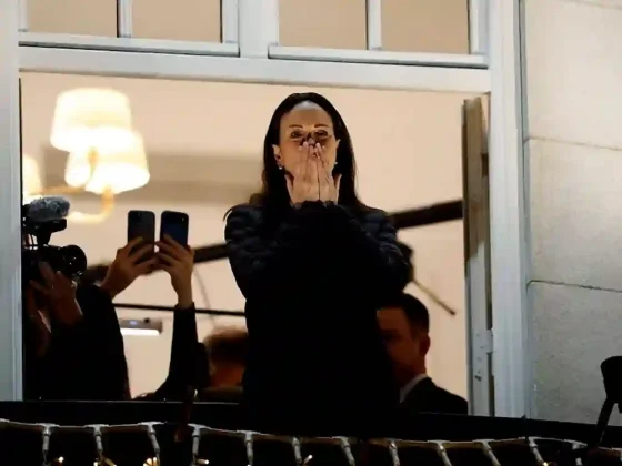 María Corina Machado reapareció en Oslo tras más de un año en la clandestinidad