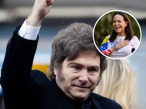 El Gobierno felicitó a Corina Machado por el Nobel de la Paz y destacó su "lucha incansable en defensa de la democracia"