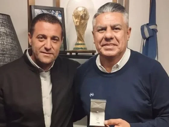 Claudio Tapia y Pablo Toviggino.