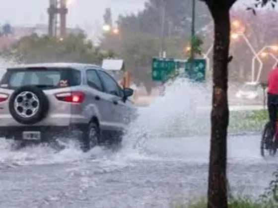 Alerta amarilla por tormentas en distintas zonas de la provincia