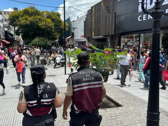 Refuerzan el operativo de seguridad en Salta por Nochebuena, Navidad y Año Nuevo