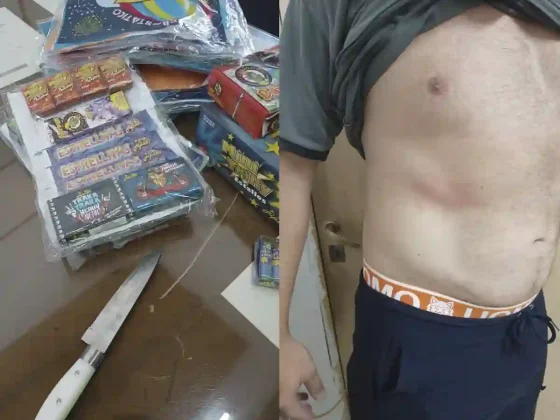 Secuestro de pirotecnia sonora: Un inspector municipal fue agredido durante un decomiso