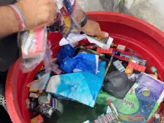 Se destruyeron más de 50 kilos de pirotecnia y los controles continuarán durante todo el día