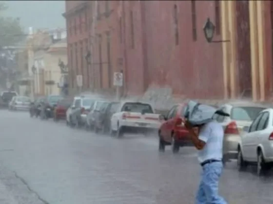 Alerta amarilla por tormentas para los valles y el centro de la provincia