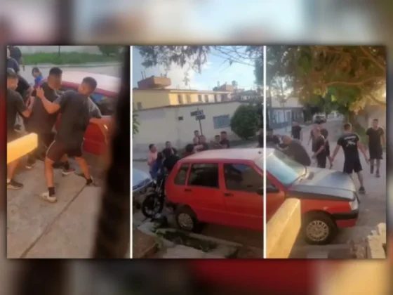 Violencia en La Loma deja tres demorados y policía herido