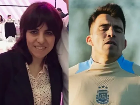Buscan a la hermana del futbolista Marcos Acuña