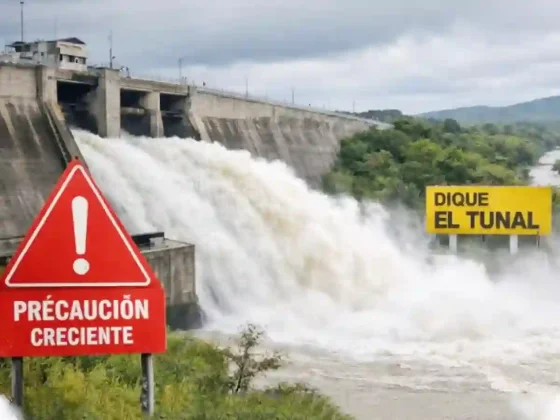 Joaquín V. González en alerta: abren gradualmente el dique El Tunal por la crecida del río