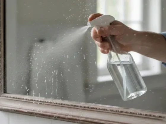 Rociar vinagre en los espejos: para qué sirve y por qué lo recomiendan