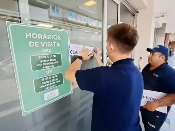 Riesgo sanitario: Clausuraron el IMAC por arrojar residuos patogénicos a la calle