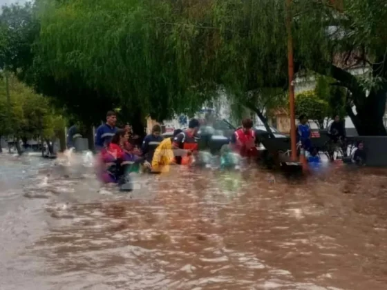 El Galpón volvió a inundarse tras un fuerte temporal: 12 personas siguen evacuadas y crece la preocupación